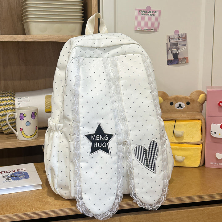 Playful Decorative Patchwork Backpack Stornfield