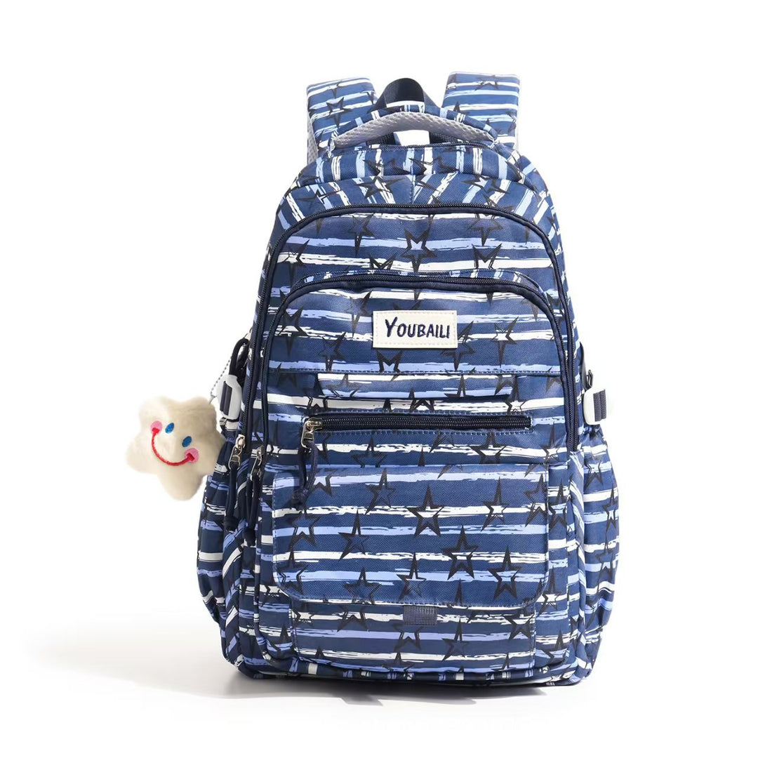 Star-Printed Casual Backpack Stornfield