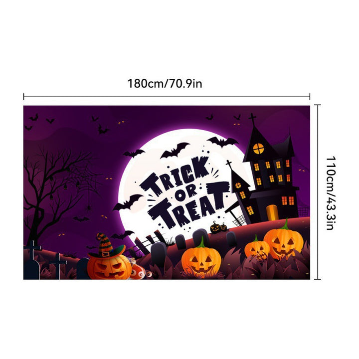 Halloween-Themed Decorative Area Mat