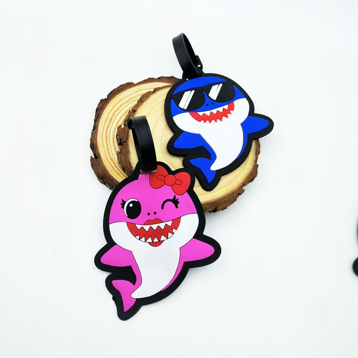 Shark-Themed Luggage Tag Stornfield
