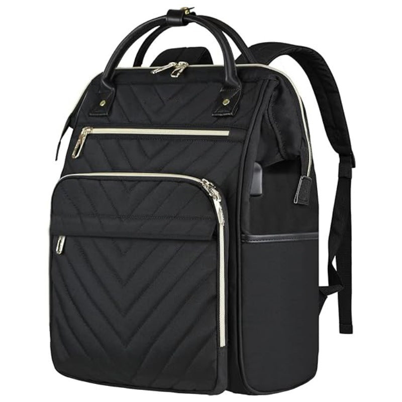 Ergonomic backpack with multiple compartments and luxurious details Stornfield