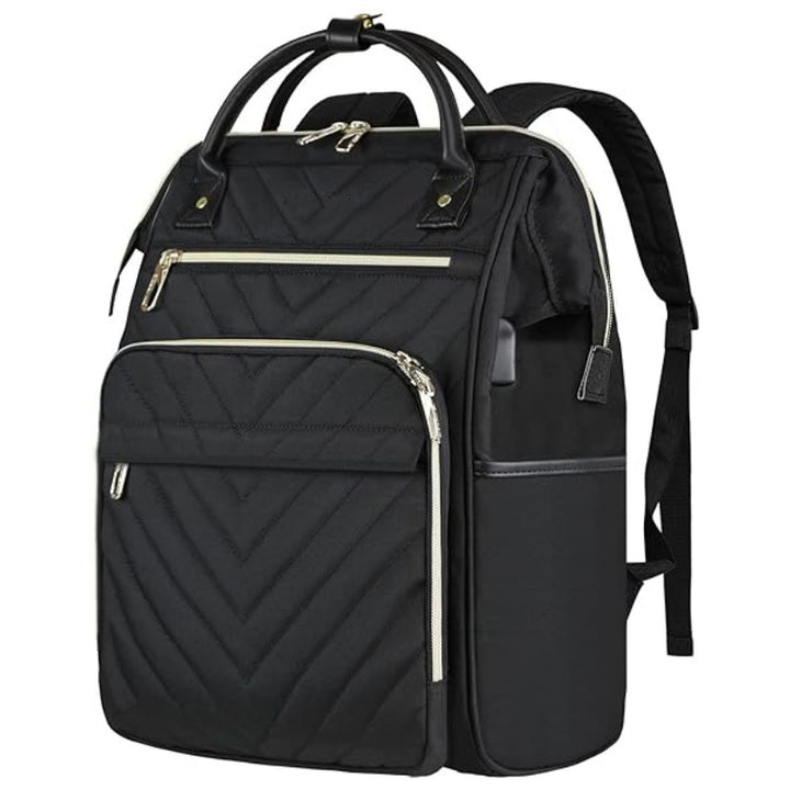 Ergonomic backpack with multiple compartments and luxurious details Stornfield