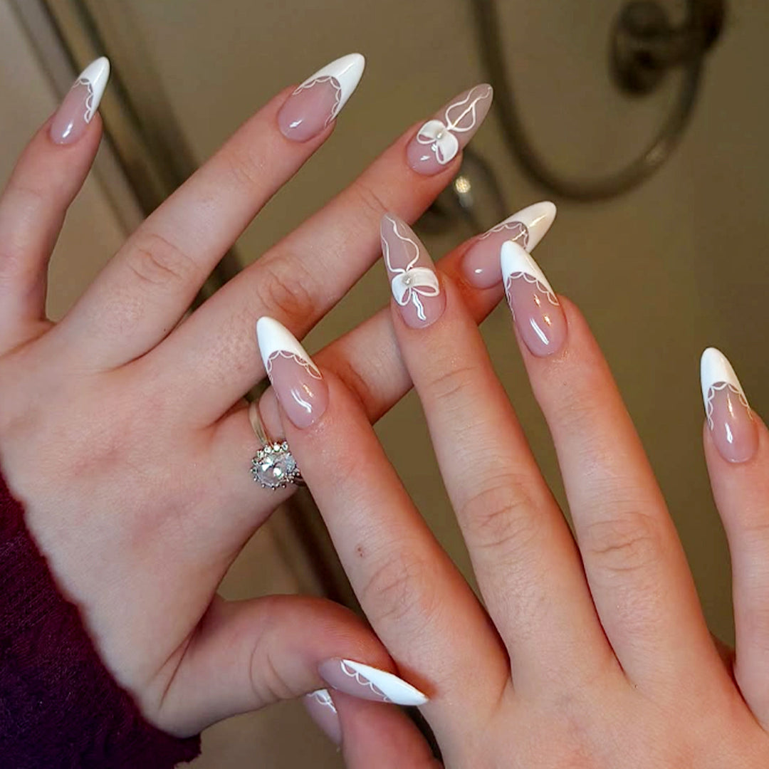 Premium Decorative Press-On Nail Art Kit