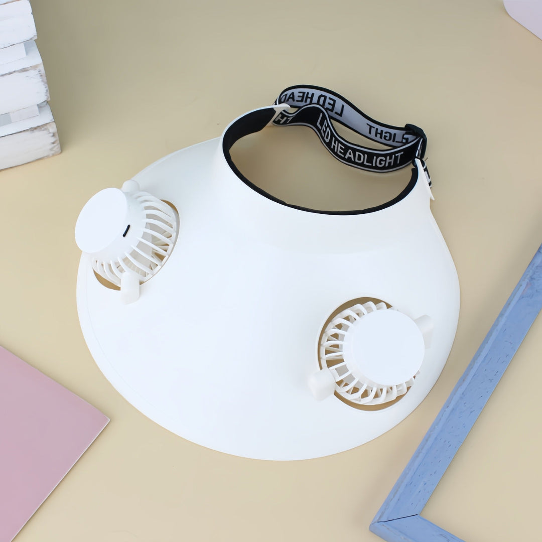 Ladies Portable Cooling Mask with Integrated Fan Function Stornfield