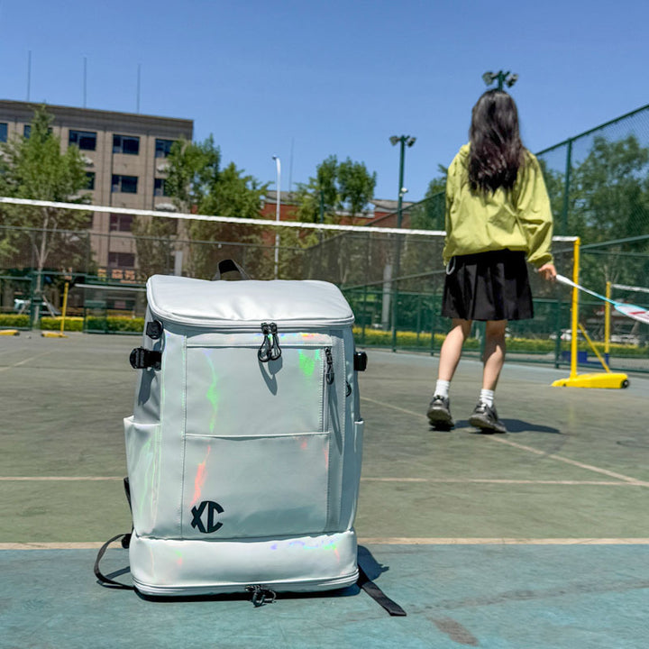 Fashionable Backpack With Holographic Surface Stornfield
