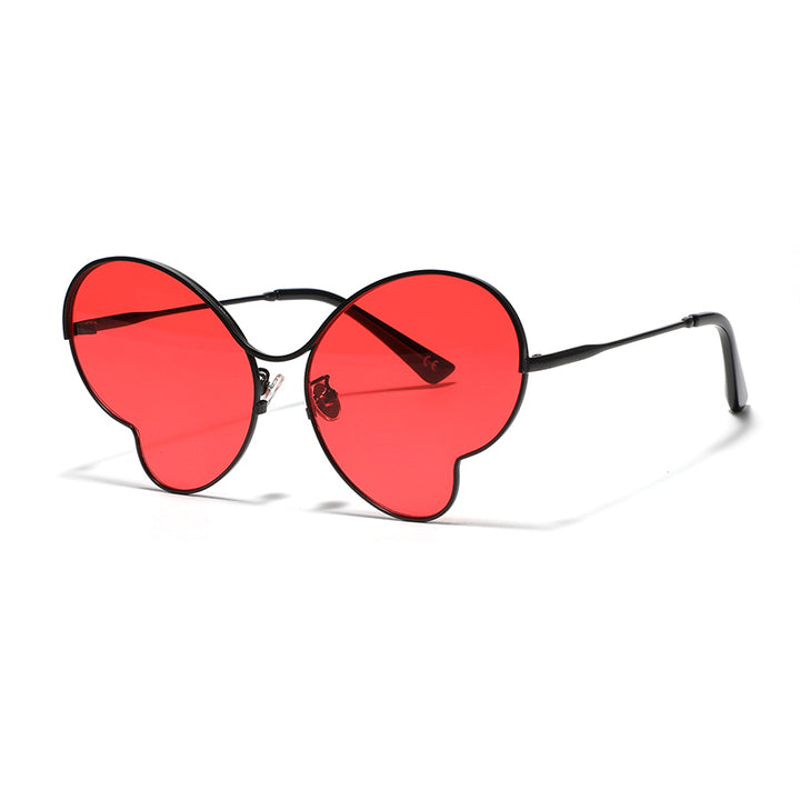 Women extravagantly designed butterfly sunglasses Stornfield
