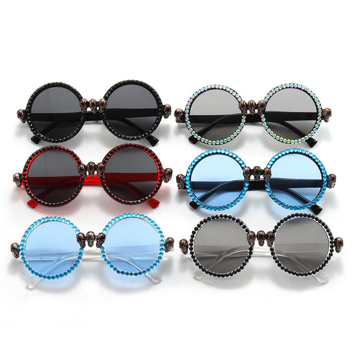 Women Extravagant round sunglasses Stornfield