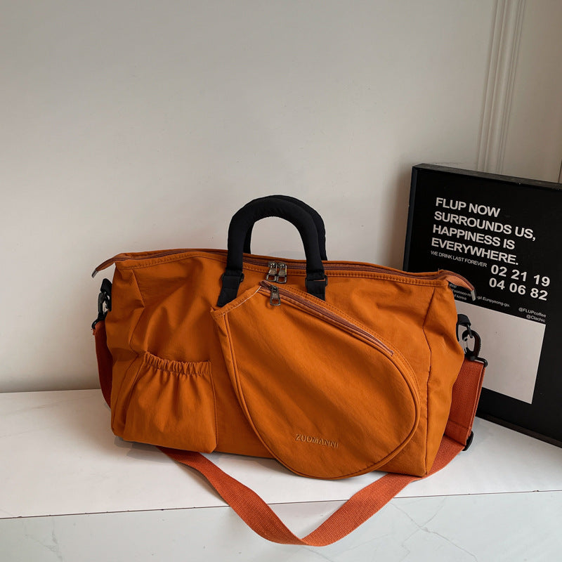 Multi-Compartment Travel Duffel Bag