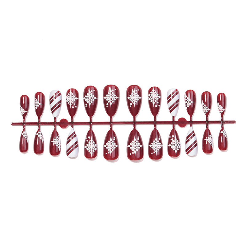Elegant Christmas Nail Art Set Stornfield