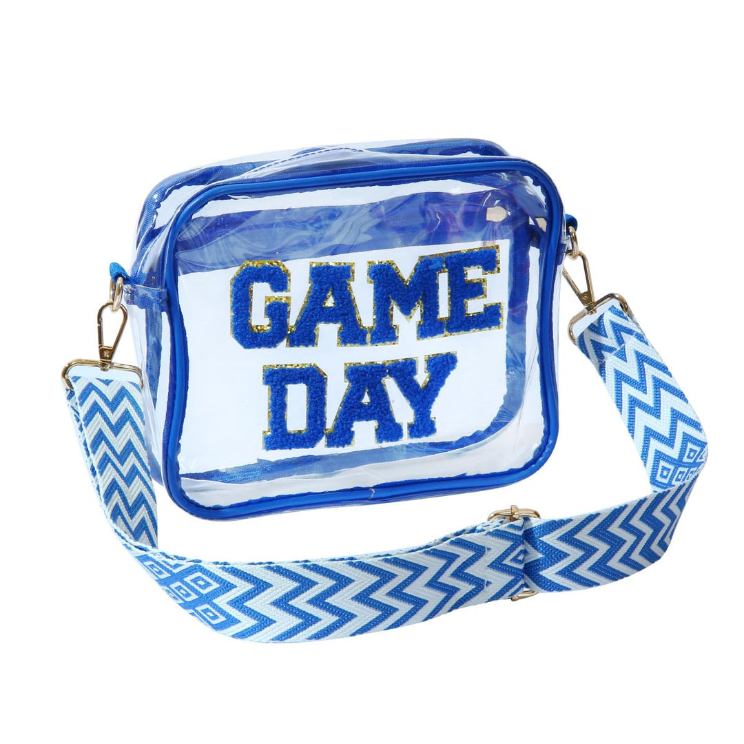 Transparent crossbody bag with stylish Game Day print Stornfield