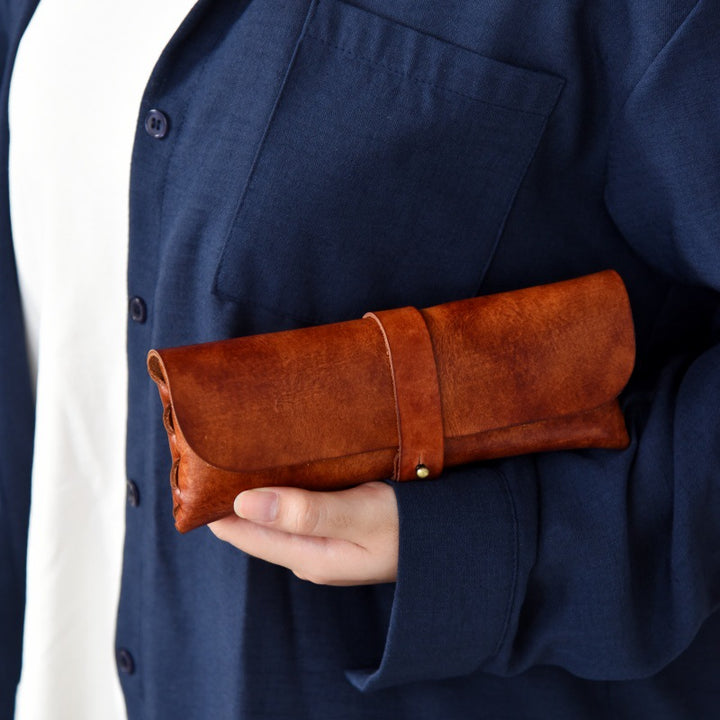 Stylish Leather Pencil Case Stornfield
