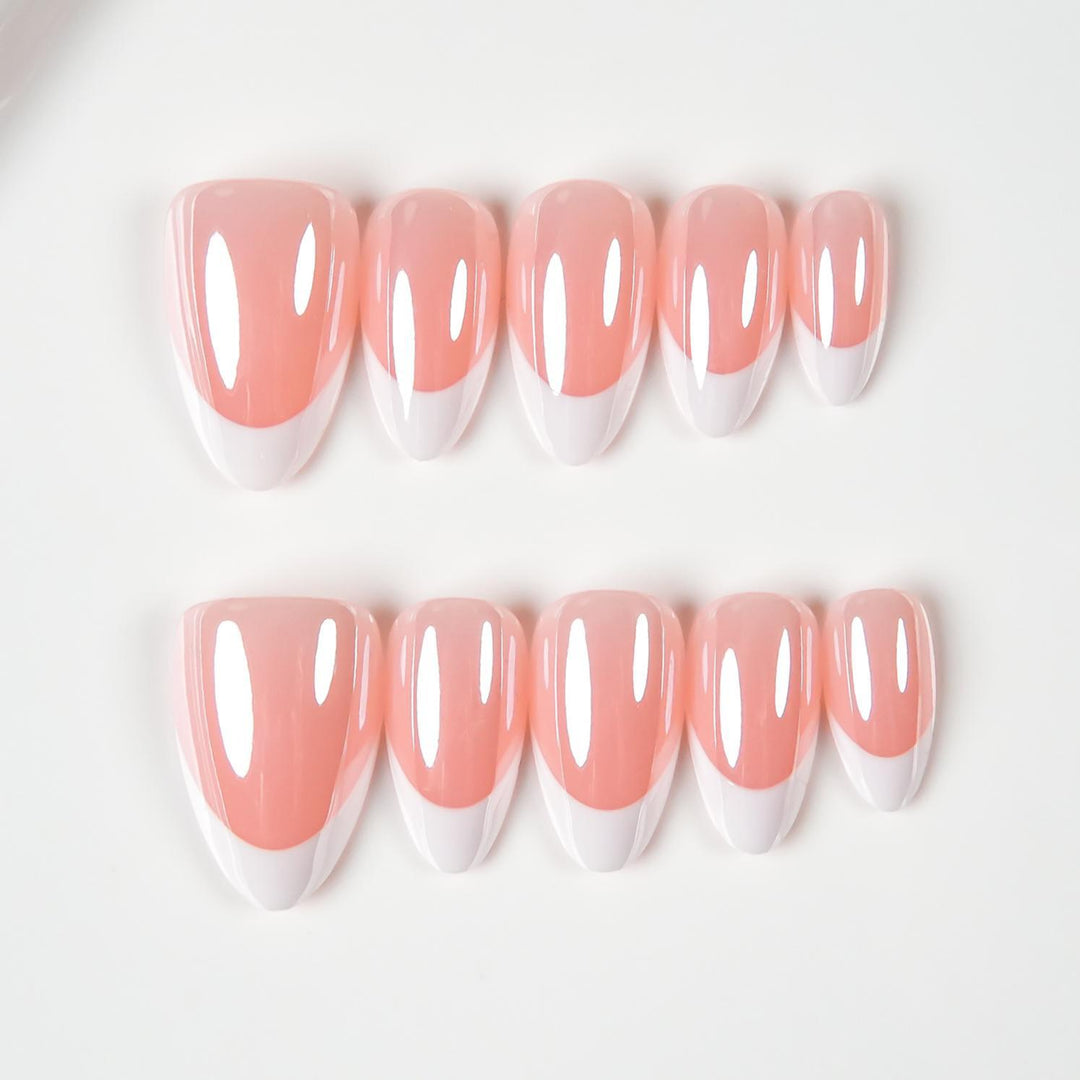 Elegant Glossy Stiletto Press-On Nails
