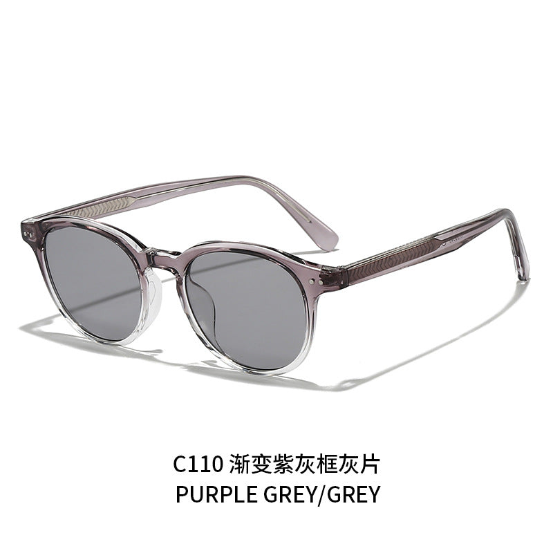 Women's round fashionable sunglasses with UV protection Stornfield
