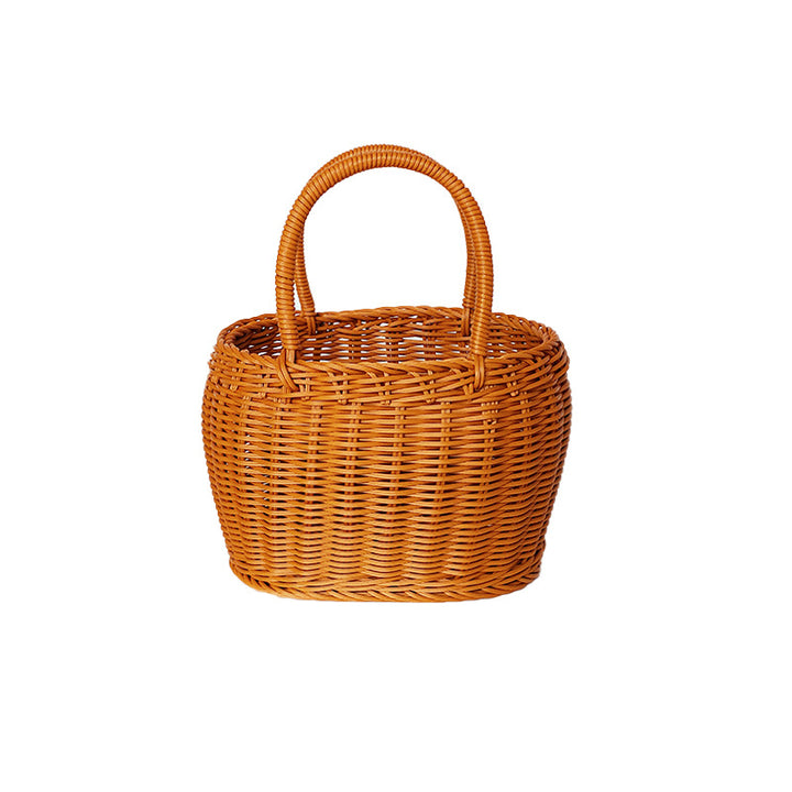 Stylish Handwoven Wicker Picnic Basket Stornfield