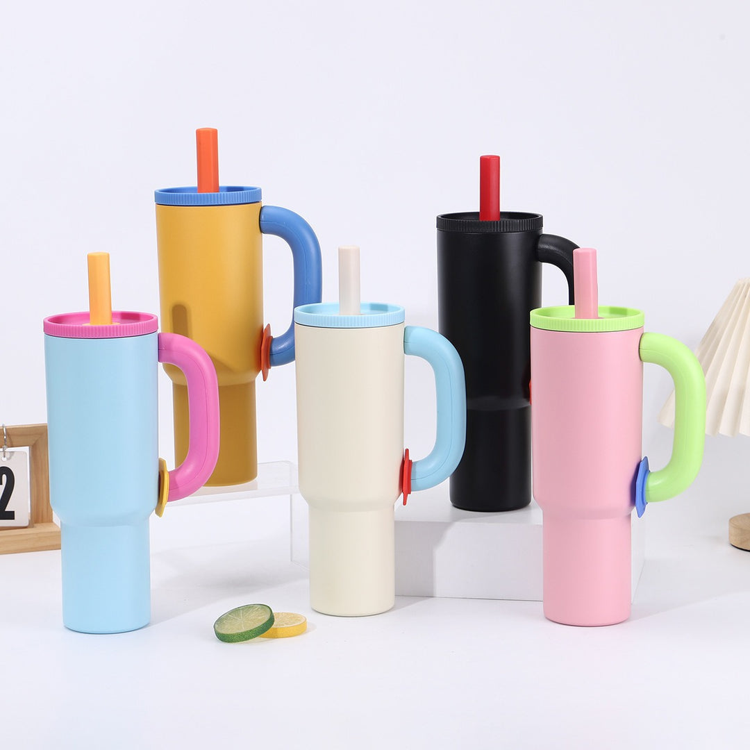Women's stylish insulated mugs with integrated drinking spout Stornfield