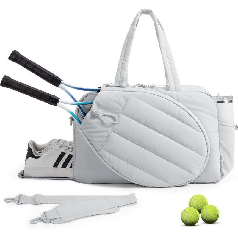 Multifunctional sports bag with integrated compartments for tennis accessories Stornfield