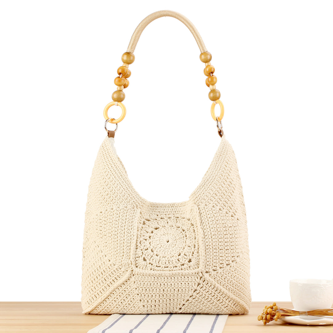 Handbag with Artistic Crochet Pattern Stornfield