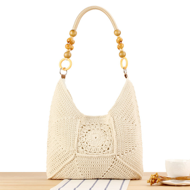 Handbag with Artistic Crochet Pattern Stornfield