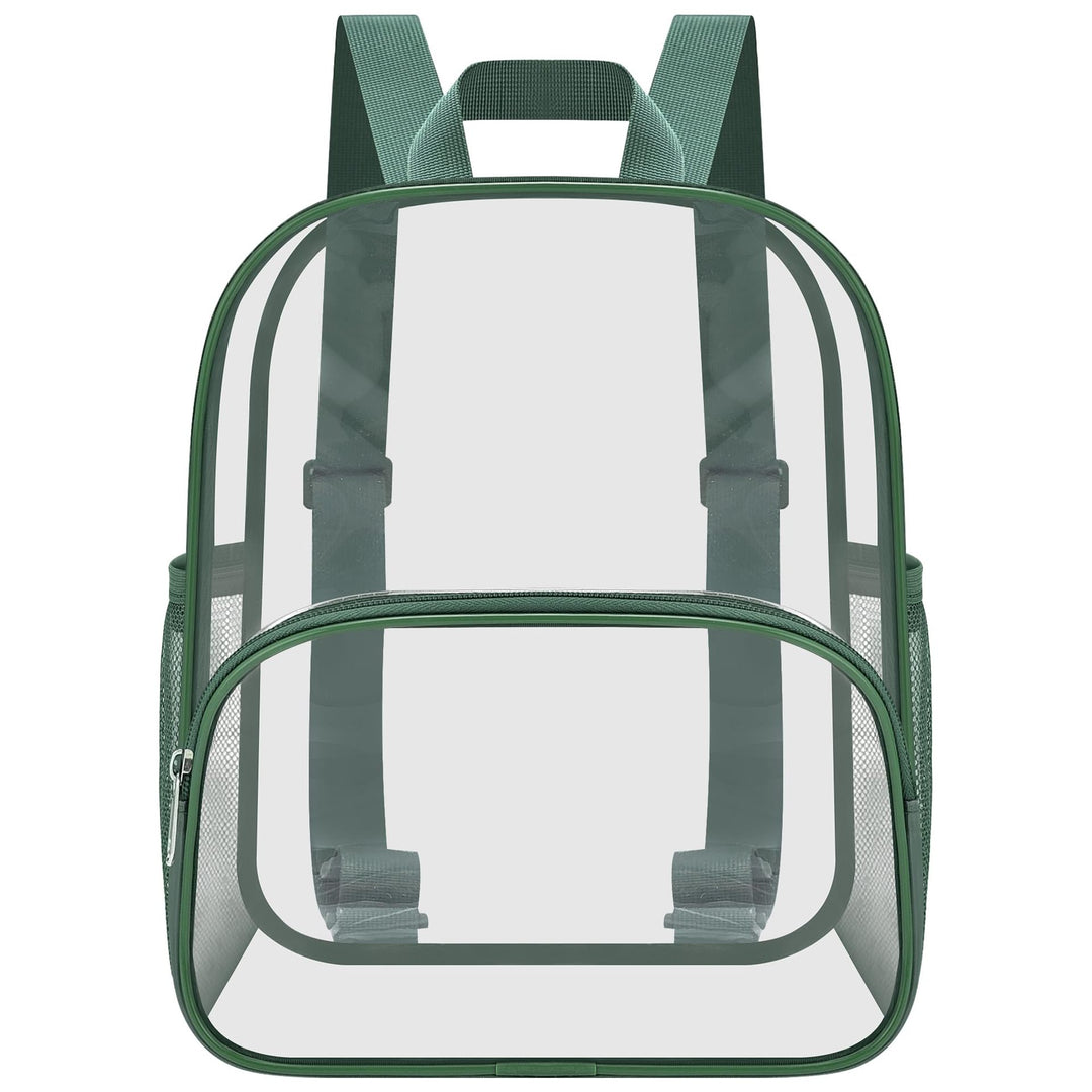 Unisex transparent everyday backpack with reinforced bottom and breathable straps Stornfield
