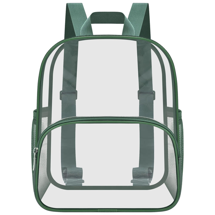 Unisex transparent everyday backpack with reinforced bottom and breathable straps Stornfield