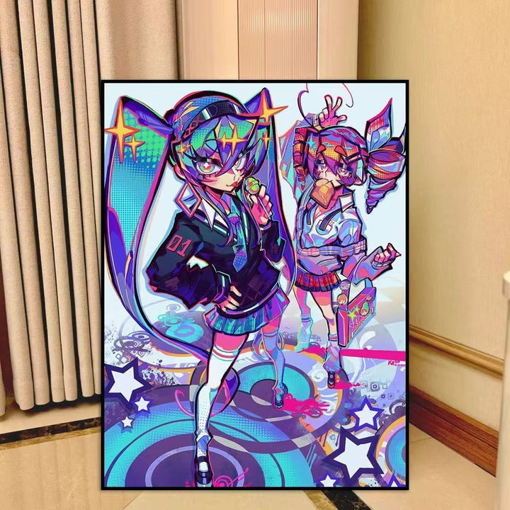 Anime-Inspired Canvas Wall Art Stornfield