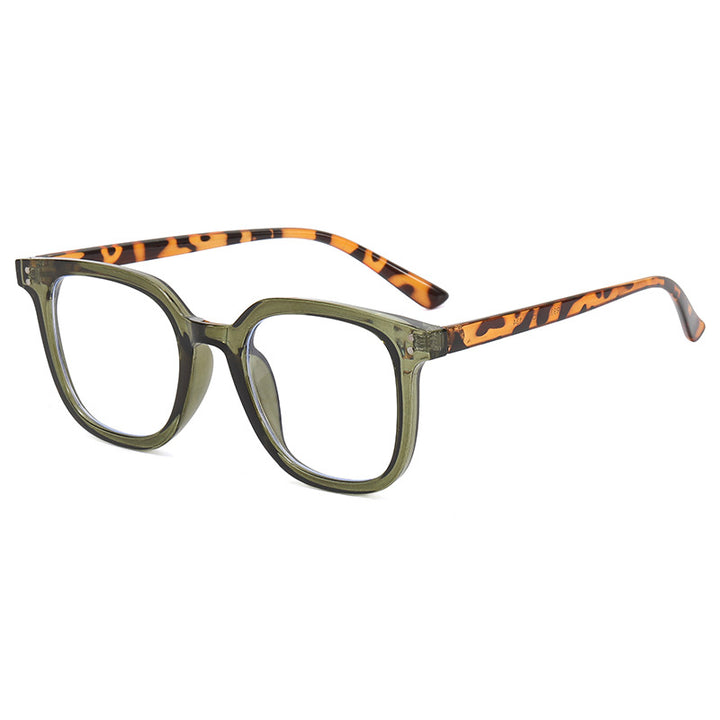 Ladies square designer glasses with thick frame and elegant profile Stornfield