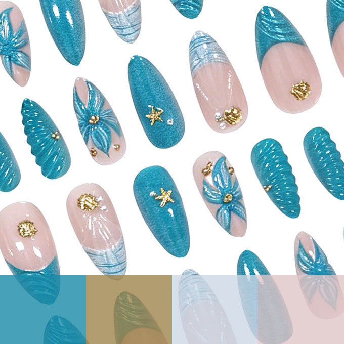 Artistic Acrylic Nail Art Design Stornfield