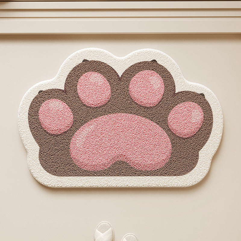 Cat Paw Shaped Floor Mat Stornfield