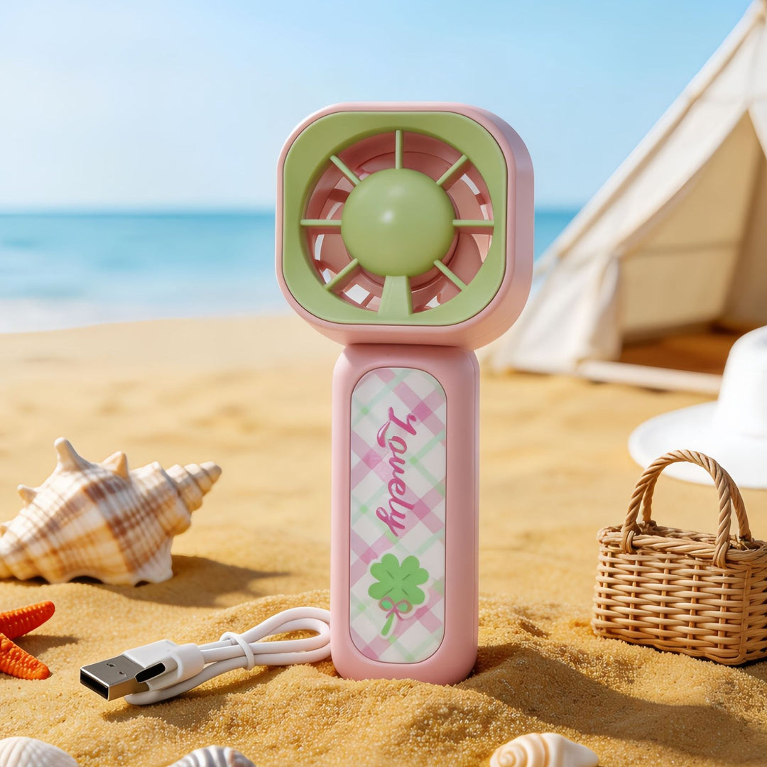 Women Portable Handheld Fan in Playful Panda Design Stornfield