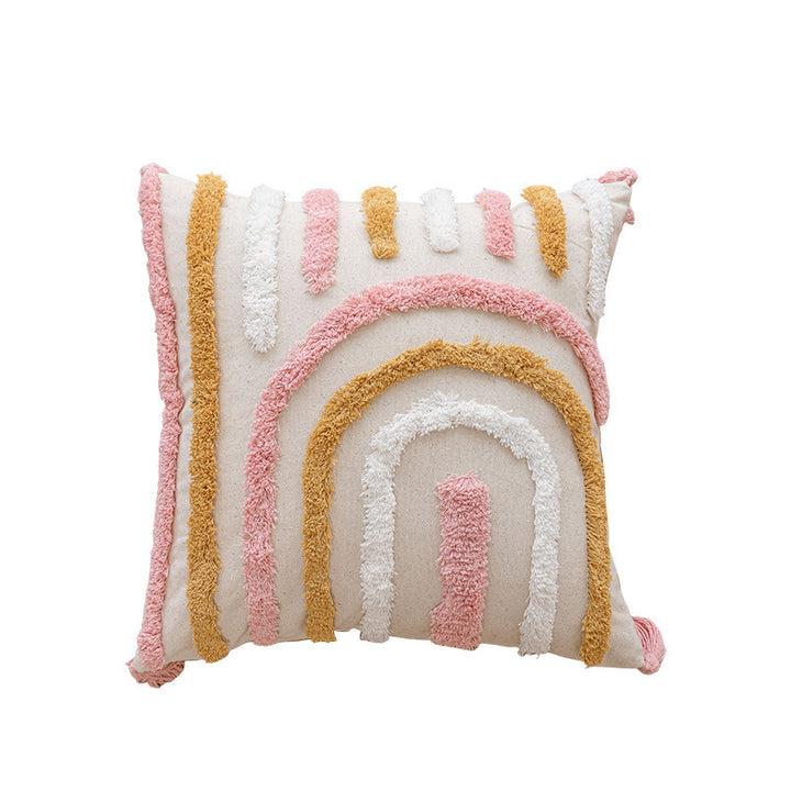 Plush Square Decorative Throw Pillow