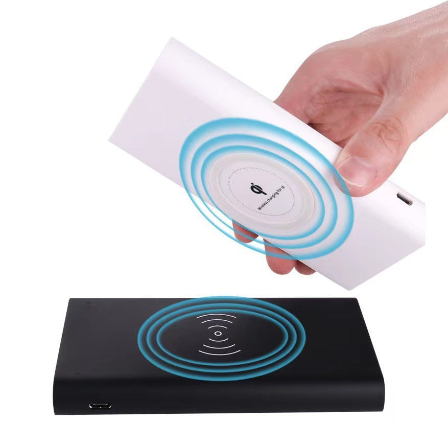 Power bank with wireless charging function and intelligent battery status display Stornfield