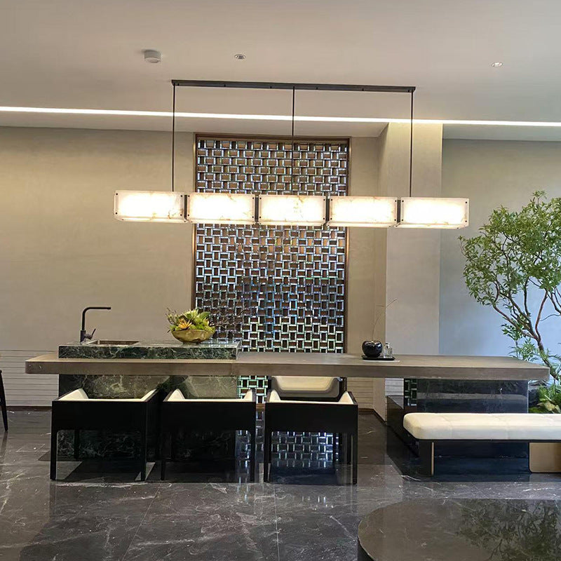 Elegant Marble Pendant Light