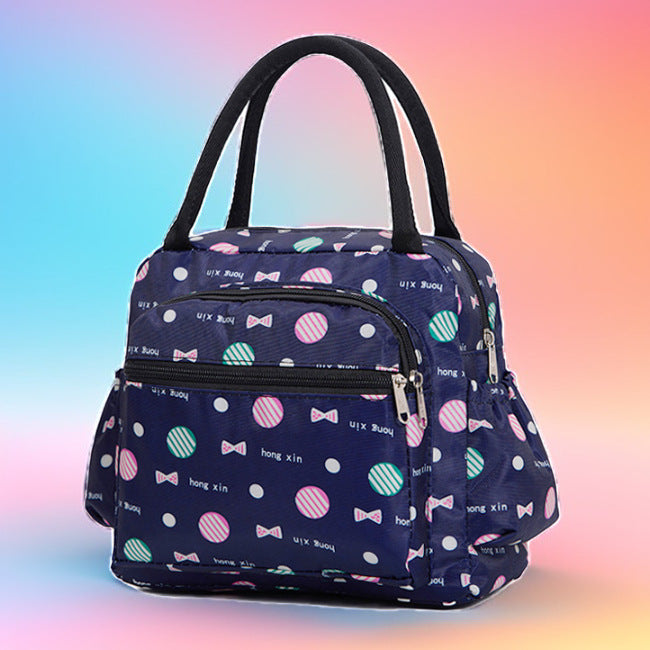 Cat Print Insulated Lunch Bag Stornfield