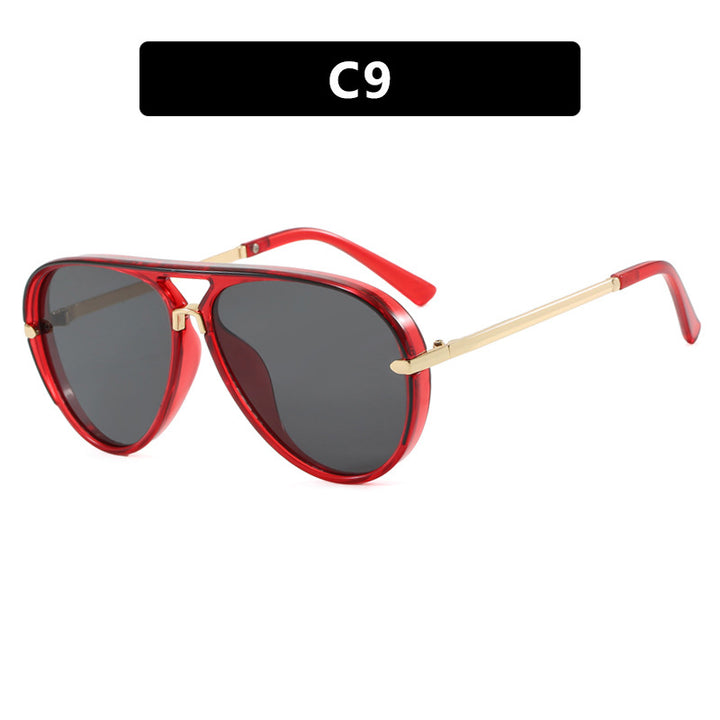Women's fashion pilot sunglasses with elegant metal accents Stornfield