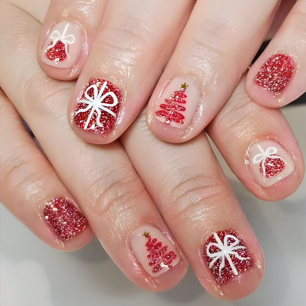Festive Glitter Nail Art Set Stornfield