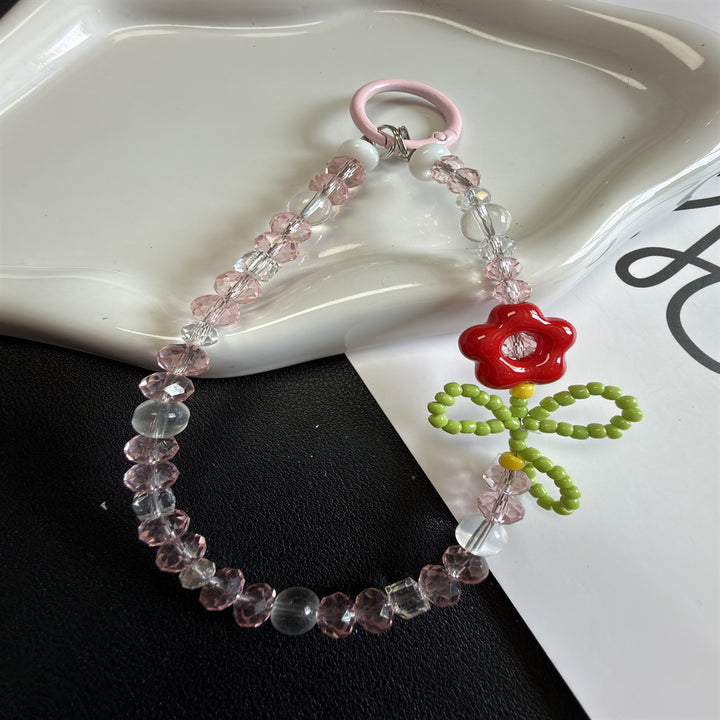Decorative Beaded Charm Keychain Stornfield 1790135883