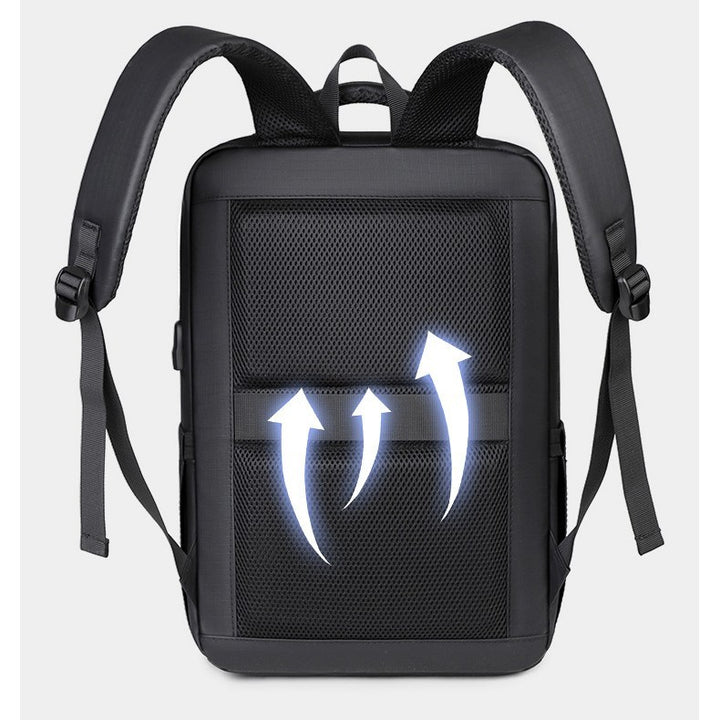Multifunctional backpack with protective laptop compartment and practical outer pockets Stornfield