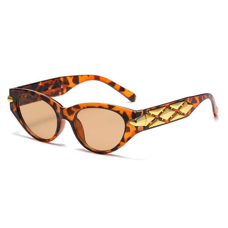 Women's Cat-Eye Sunglasses with Luxurious Accents and Unique Design Stornfield