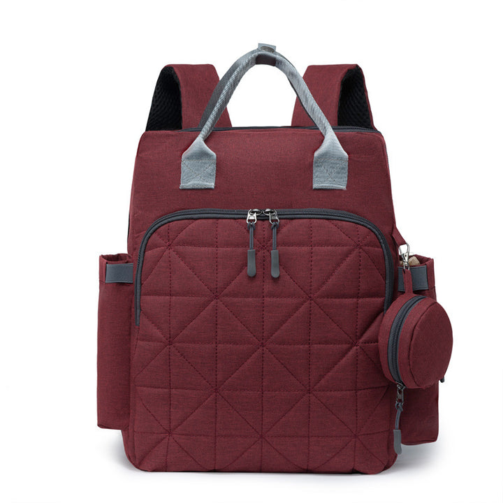 Multi-Pocket Quilted Backpack Stornfield