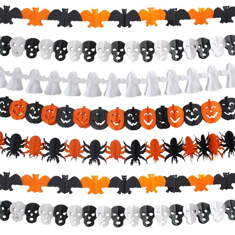 Decorative Halloween Bat Garland Stornfield