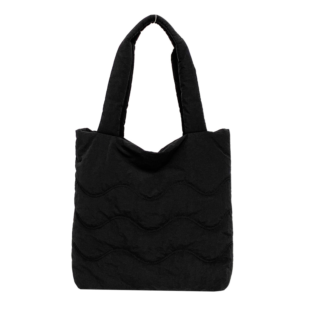Padded shoulder bag with wave design Stornfield