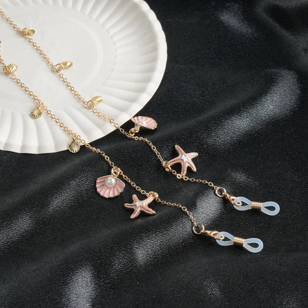 Bohemian Shell & Starfish Pendant Necklace Stornfield