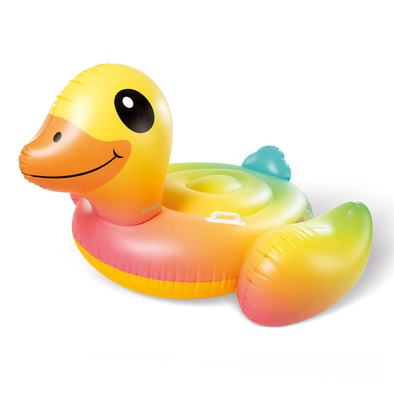 Ladies Inflatable Duck Pool Float Stornfield