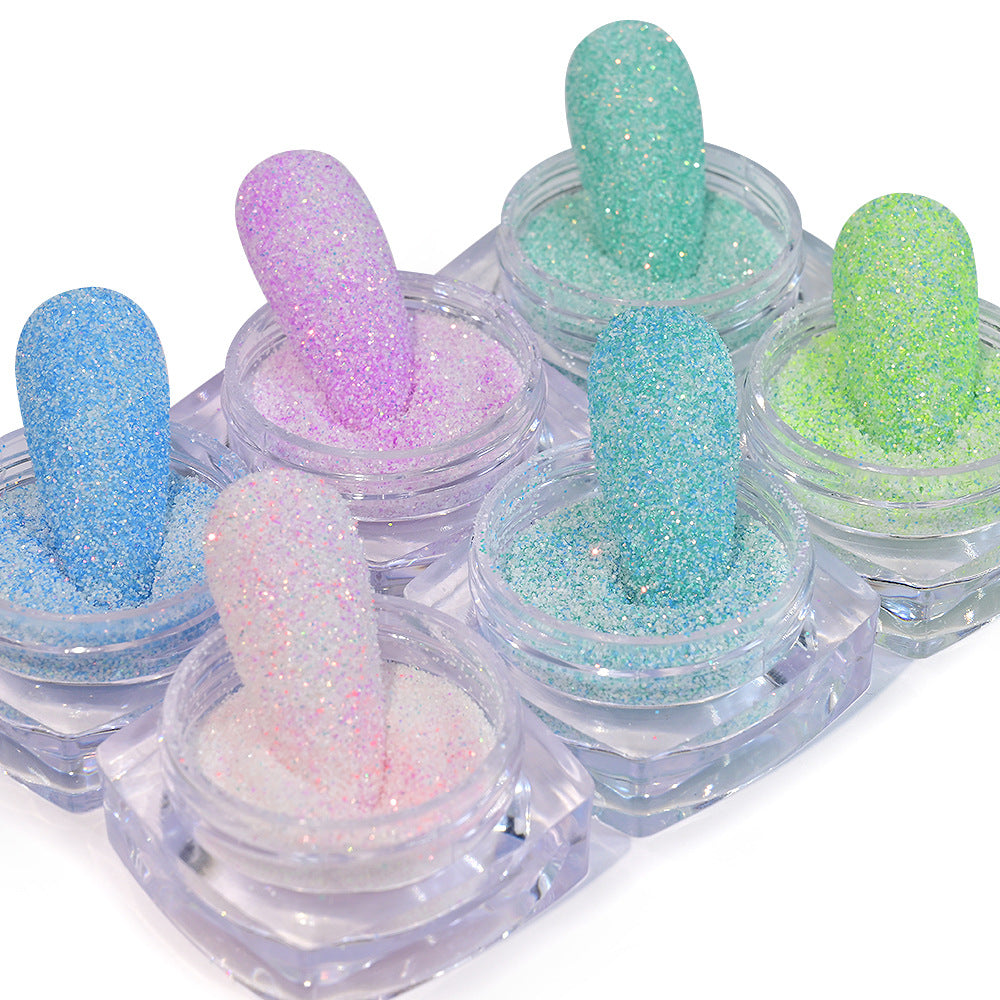 Nail Art Glitter Powder Set