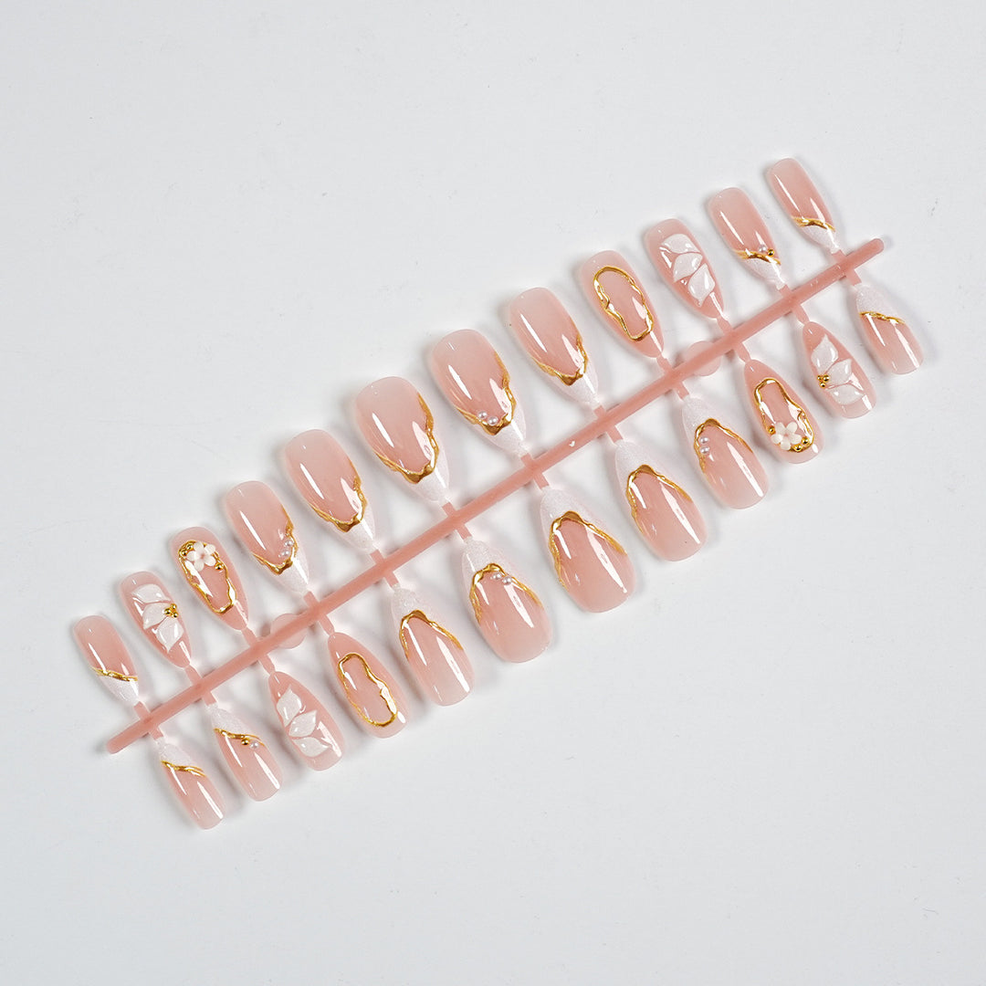 Premium Artistic Press-On Nail Set