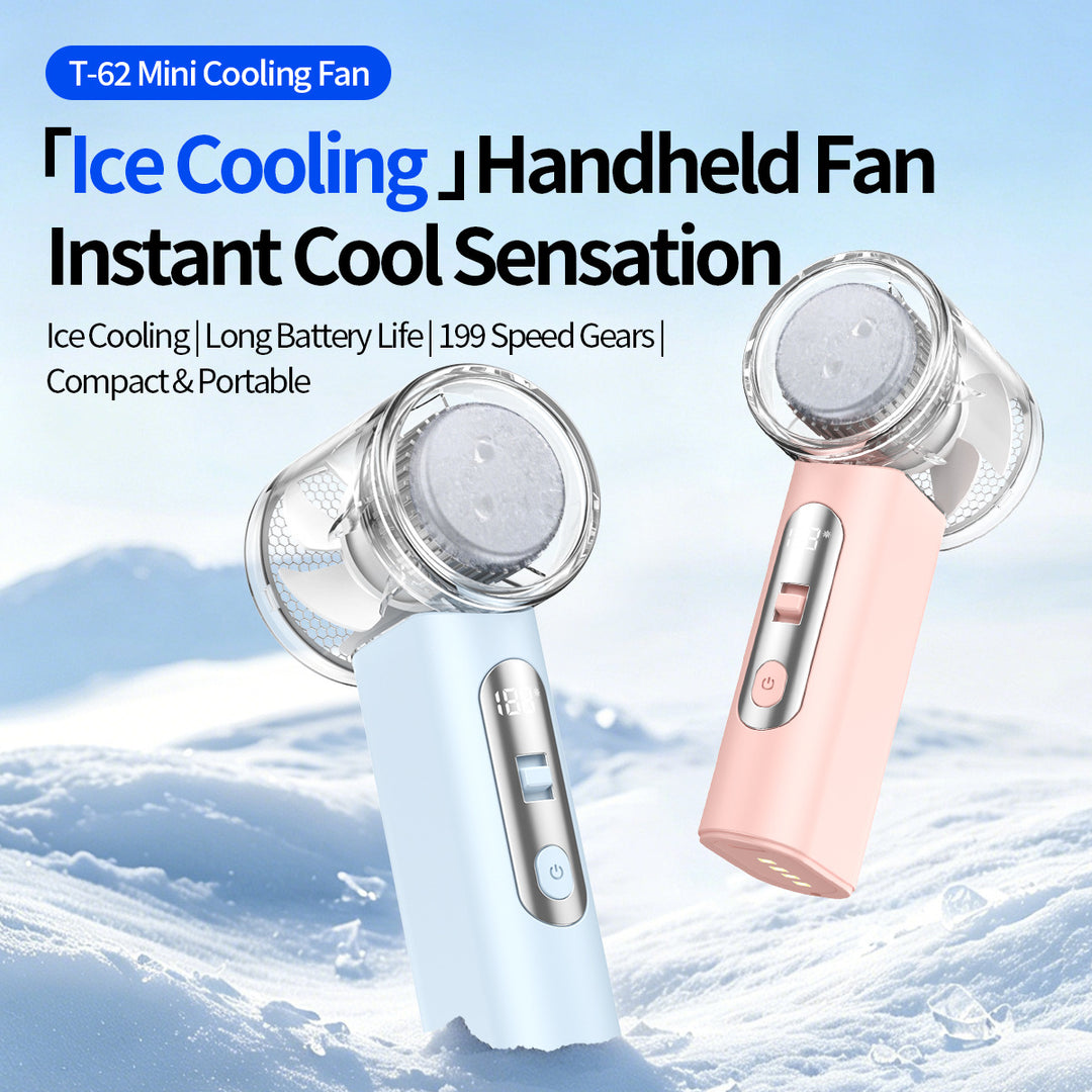 Women's Portable Mini Wind Cooler with HD Display Stornfield