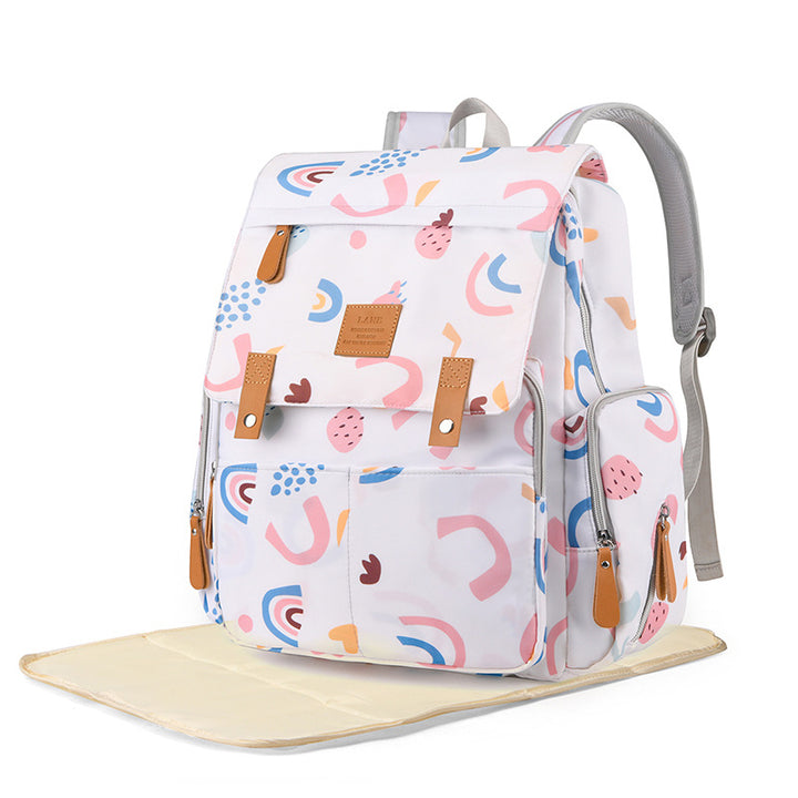 Stylish Patterned School Backpack Stornfield