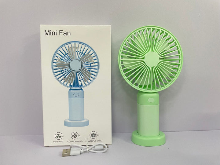 Unisex Portable Mini Fan with USB Charging Function and Multiple Speed Levels Stornfield