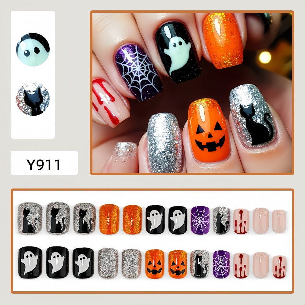 Creative Halloween Fake Nails Stornfield