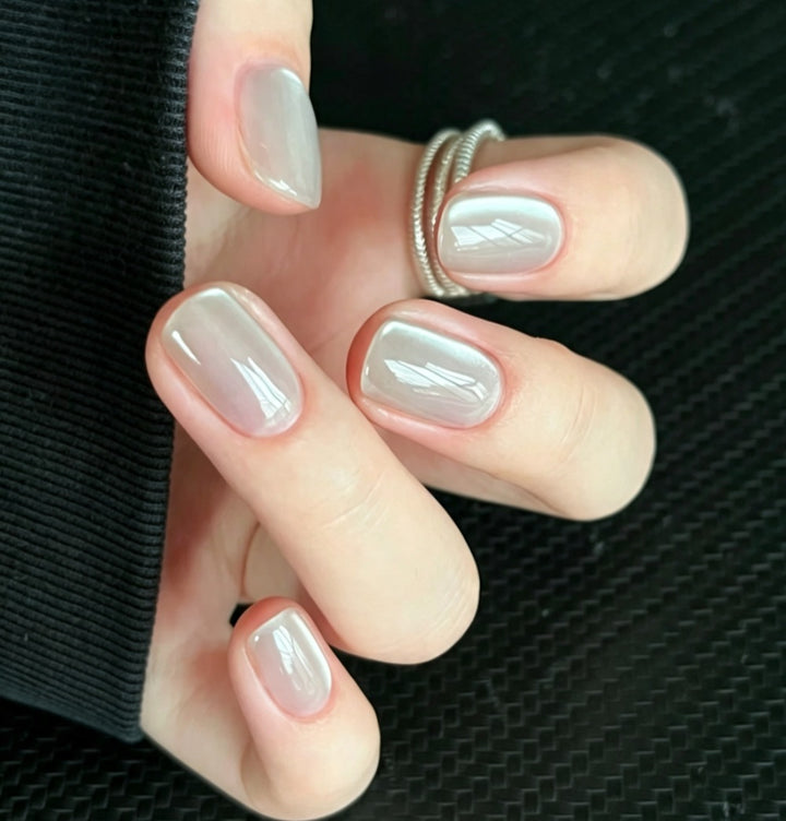 Glossy Press-On Nail Set Stornfield 1787395150